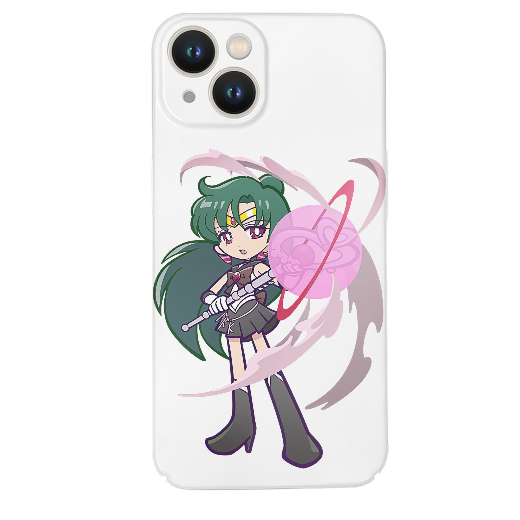 （画像用） 美少女戦士セーラームーン 冥王せつな Sailor Moon Meiou Setsuna 【iPhone 14シリーズ対応】ハードケース